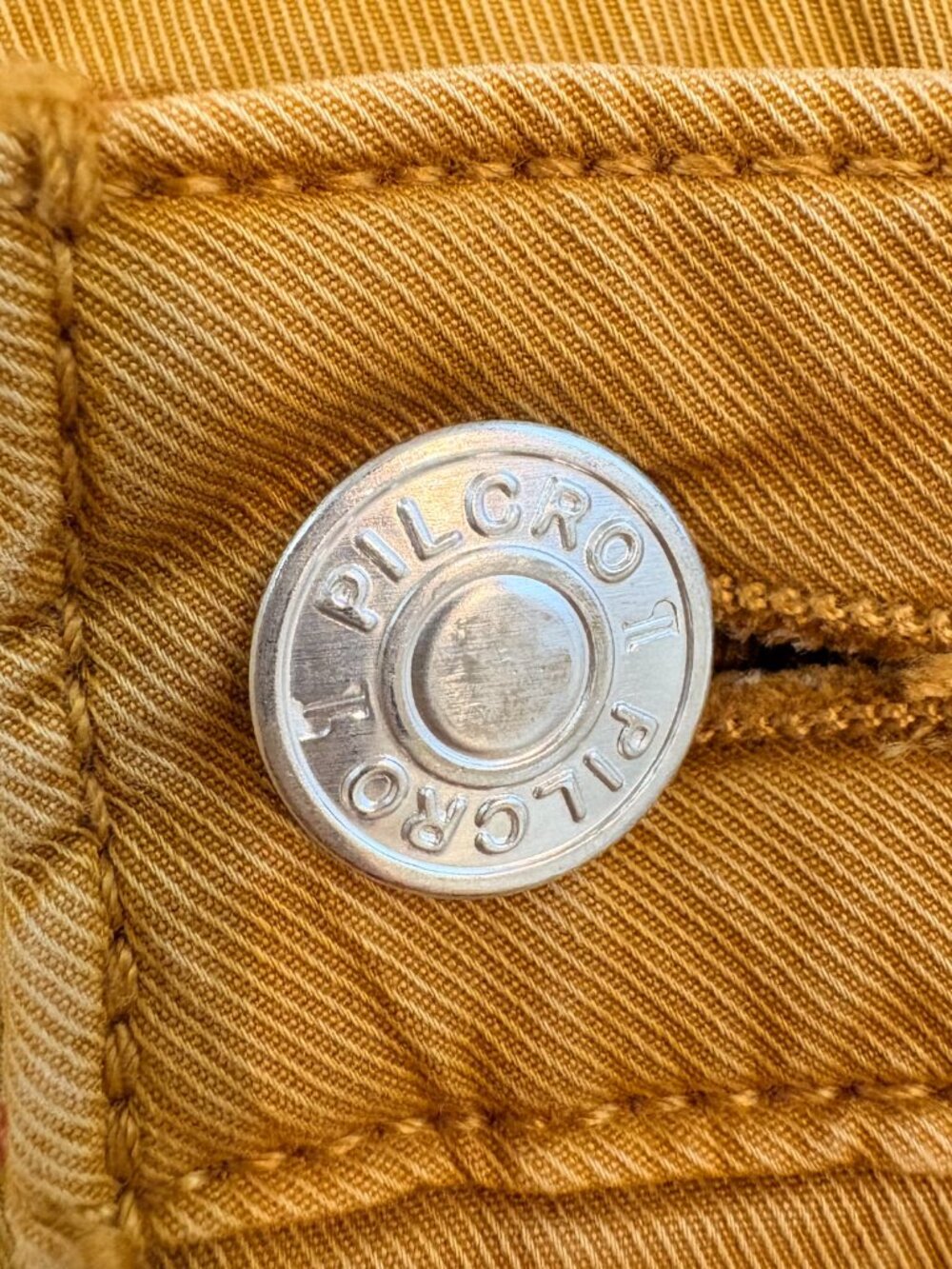 Anthropologie Pilcro The Breaker Relaxed Tapered Barrel Jeans Copper 31 - Picture 5 of 11